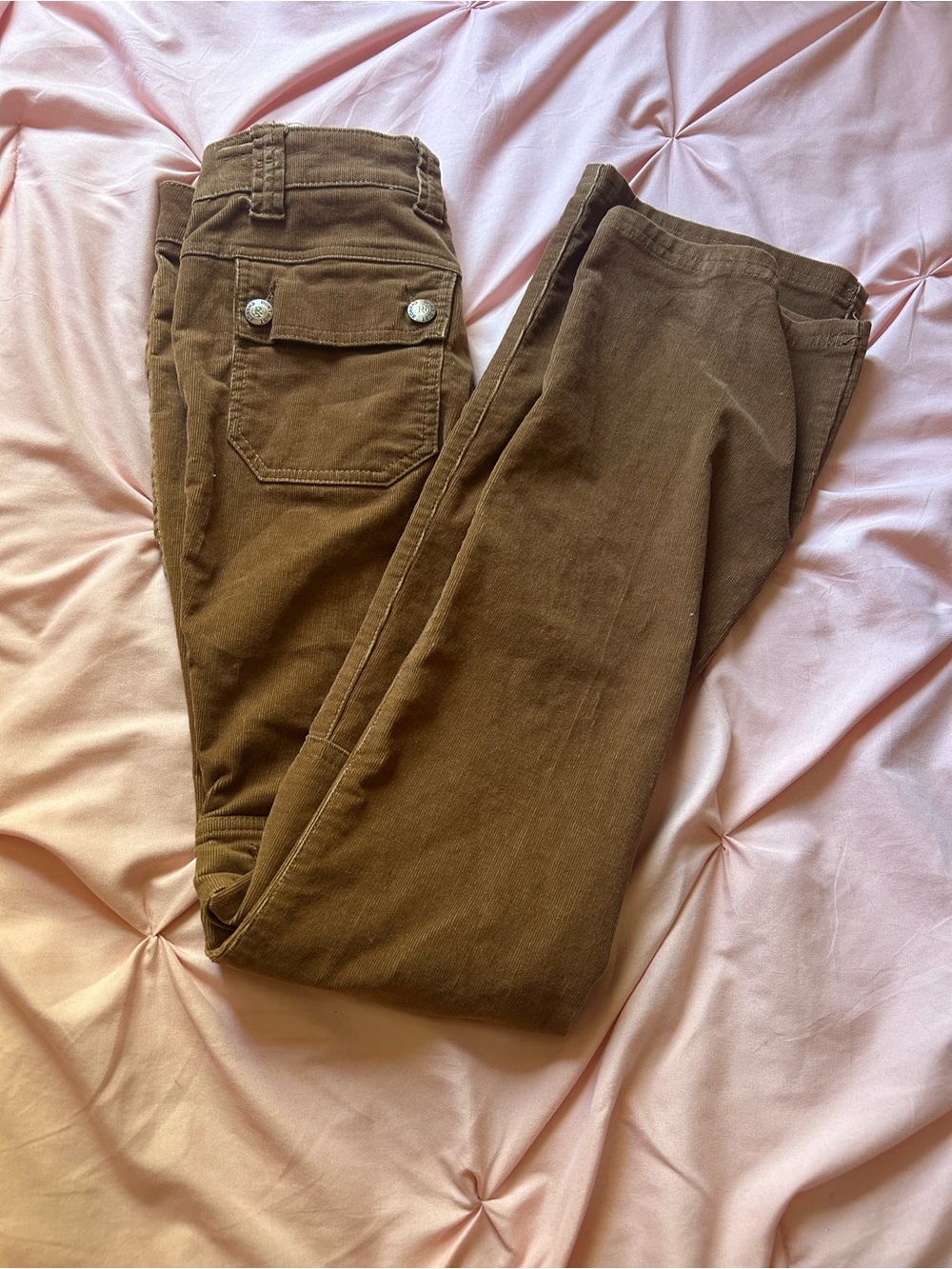 Revolt Jeans Brown Women's Corduroy Jeans